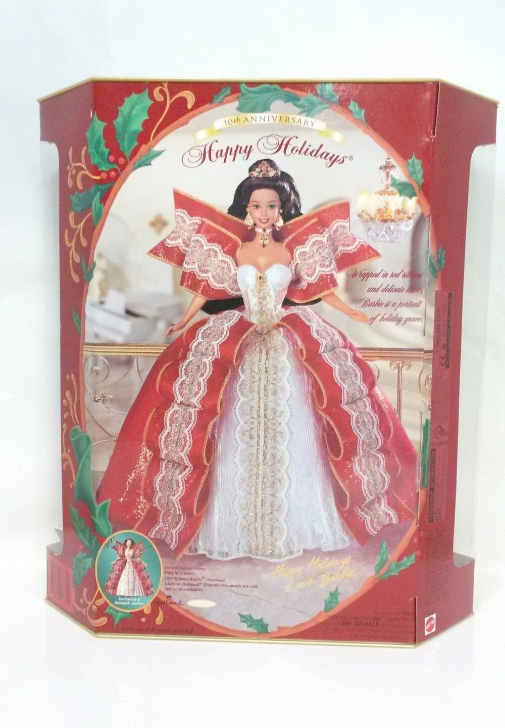 happy holidays barbie doll special edition