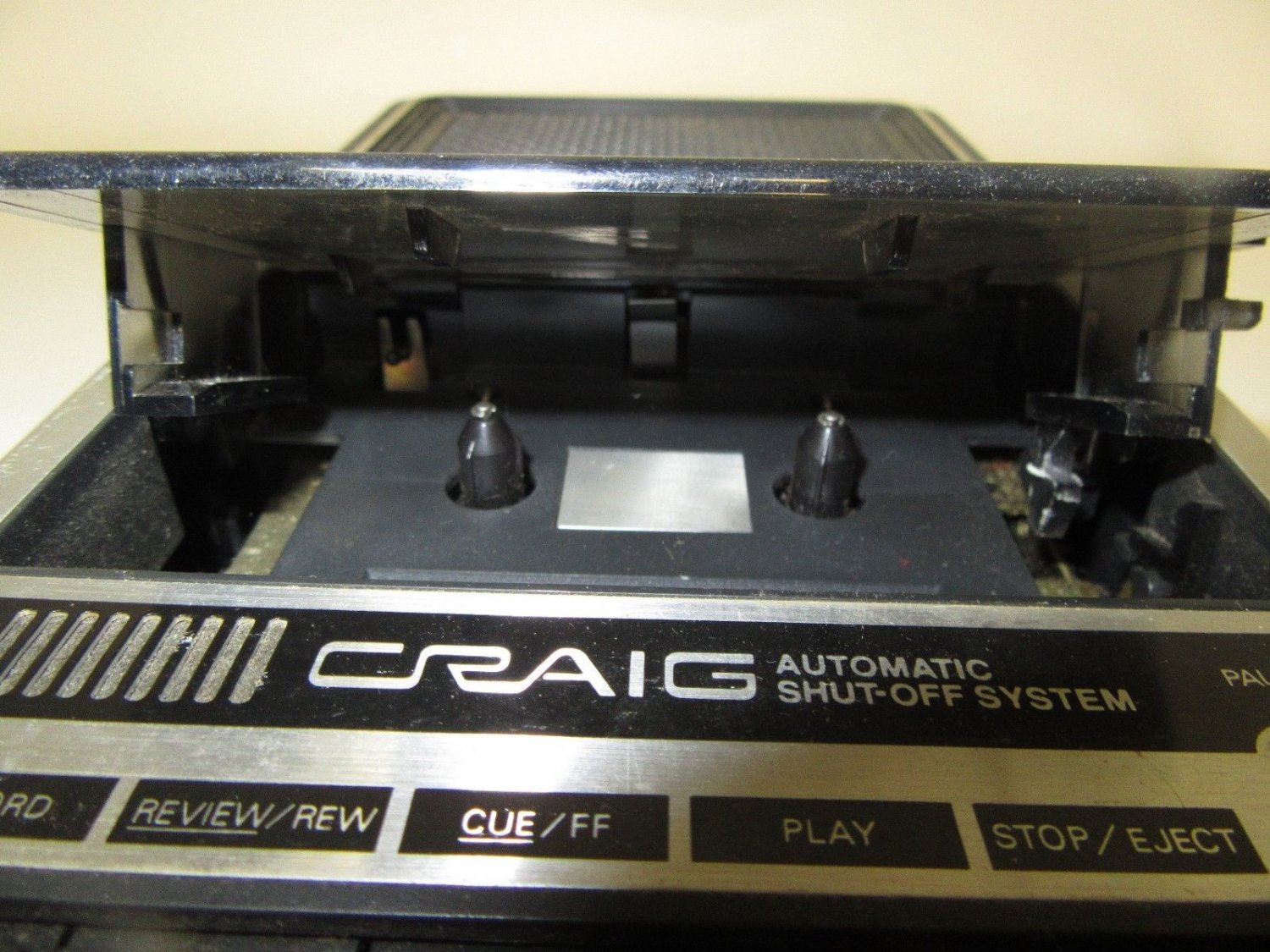 Craig Portable Cassette Recorder Tape Player J102 For Repair/Restoration