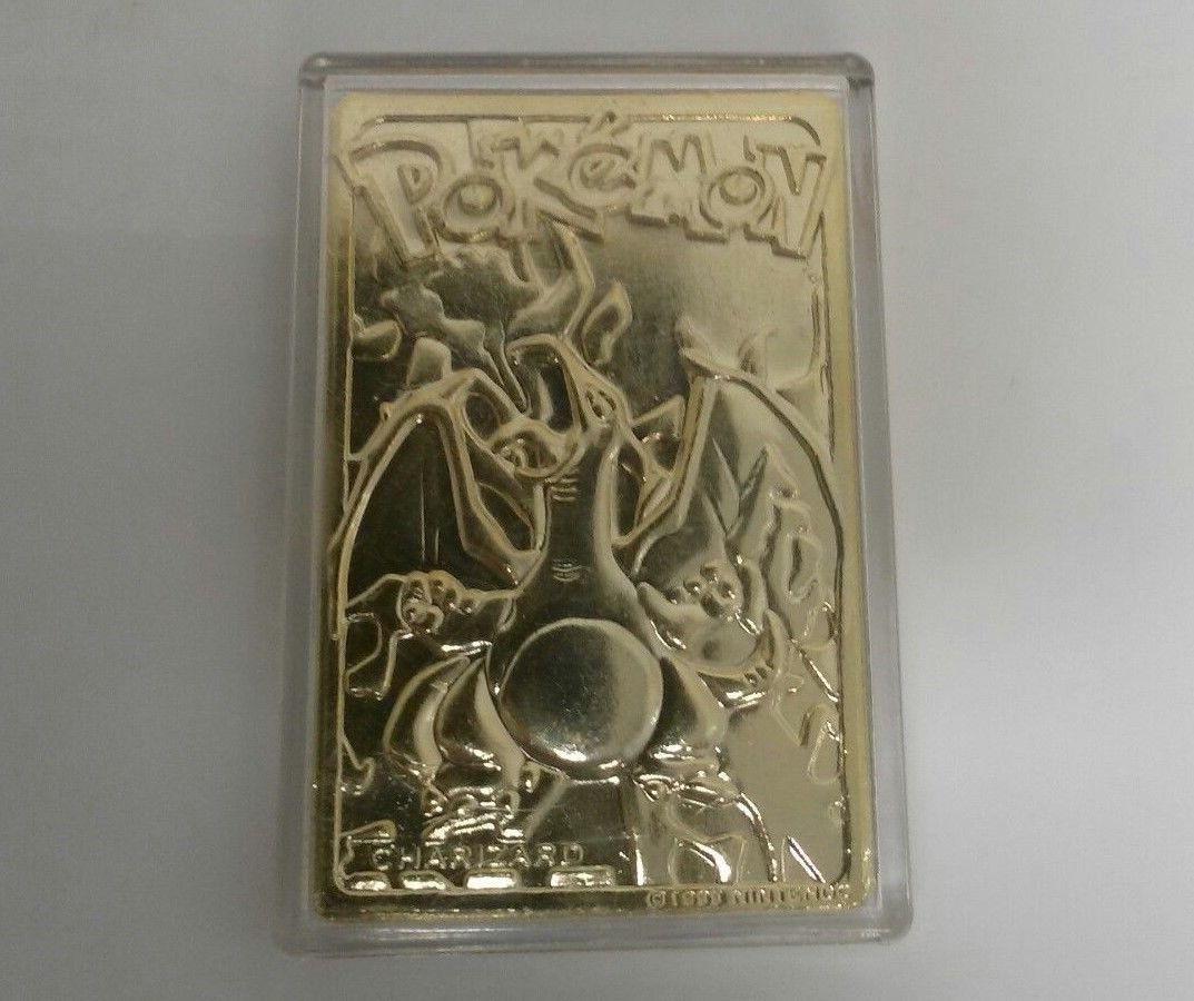pokemon 23k gold plated cards