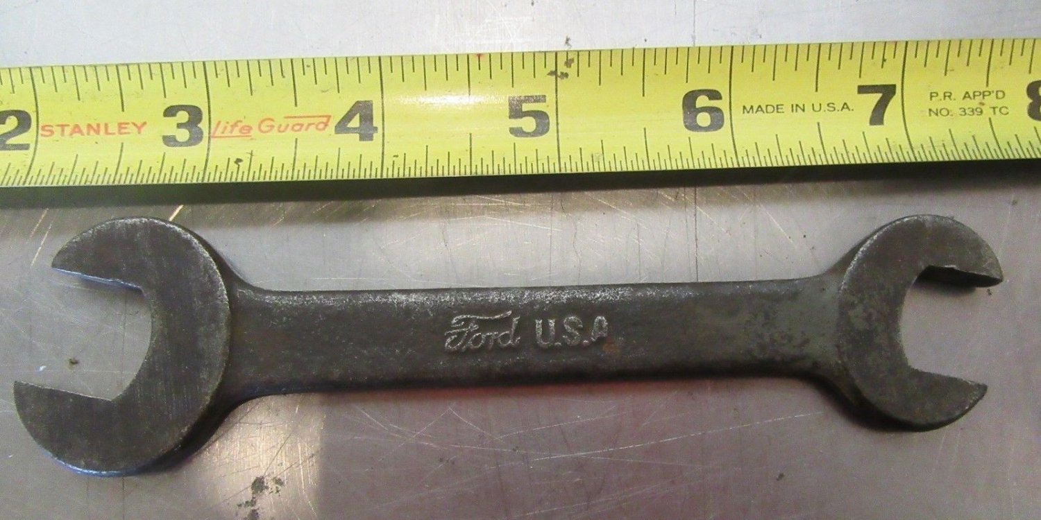 Ford Script USA M Wrench Open End ANTIQUE Vintage