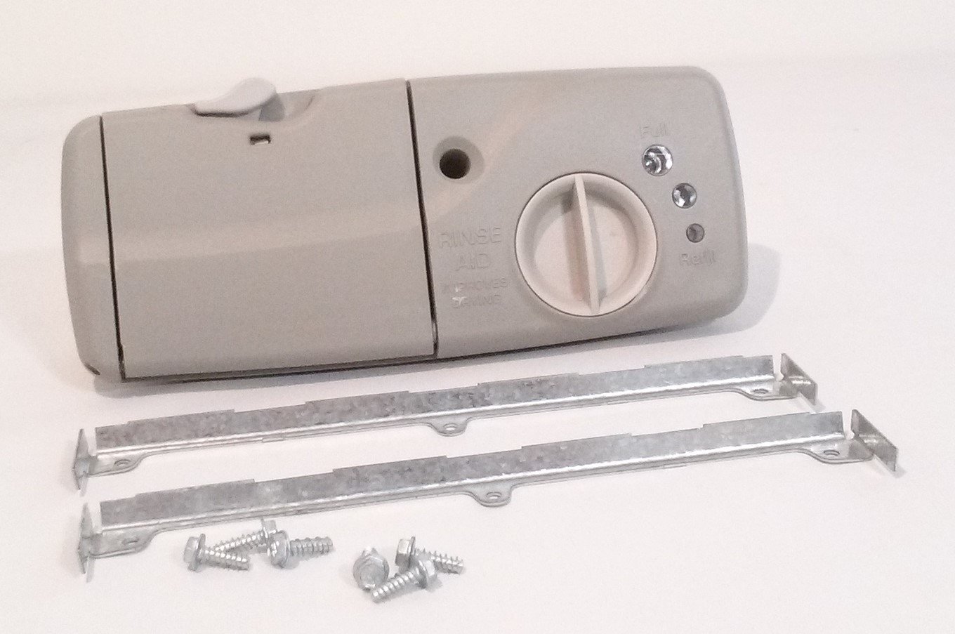 JENNAIR DISHWASHER DETERGENT AND RINSE DISPENSER MODEL JDB1100AWS Used