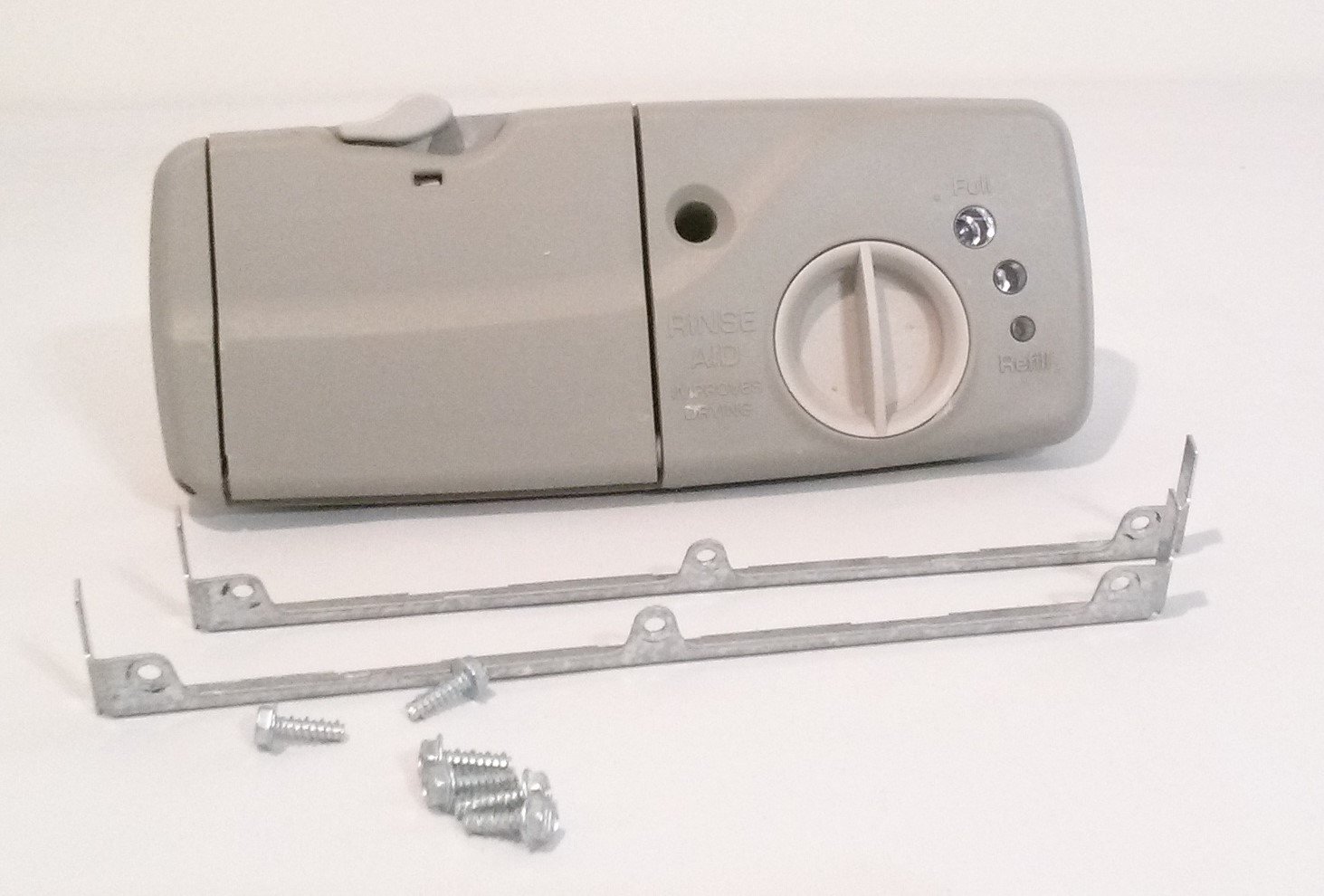 JENNAIR DISHWASHER DETERGENT AND RINSE DISPENSER MODEL JDB1100AWS Used