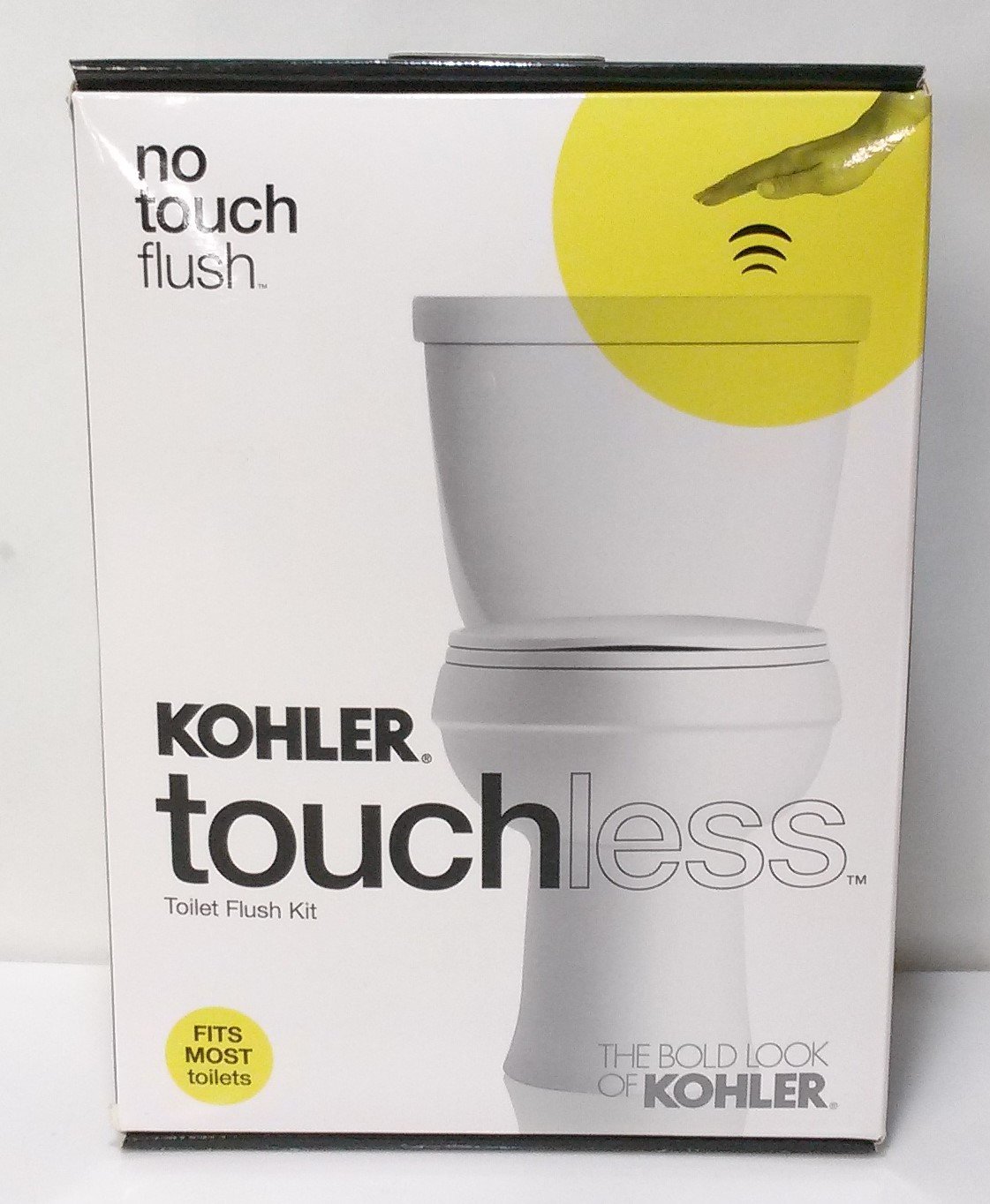 KOHLER 19540 TOUCHLESS TOILET FLUSH KIT Missing Batteries/Trip Lever