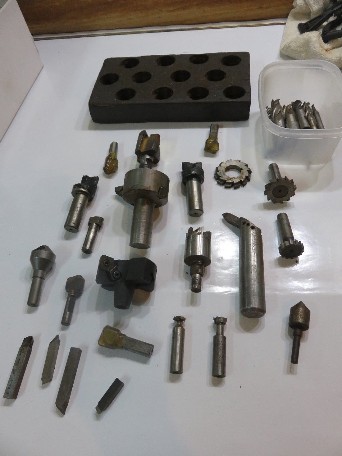 Mill Tooling, Key Cutters, Boring tools, Bits, and More