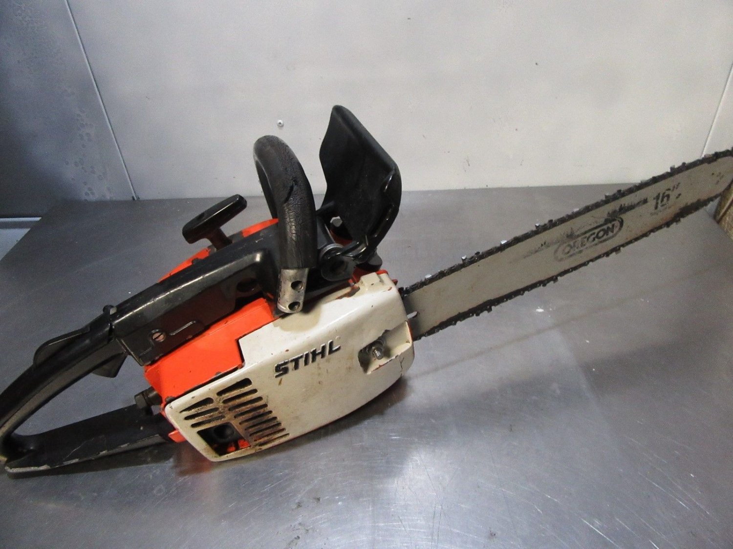 Stihl 015AV 015 AV Chainsaw, with OEM Case. For Parts or Repair. 16 ...