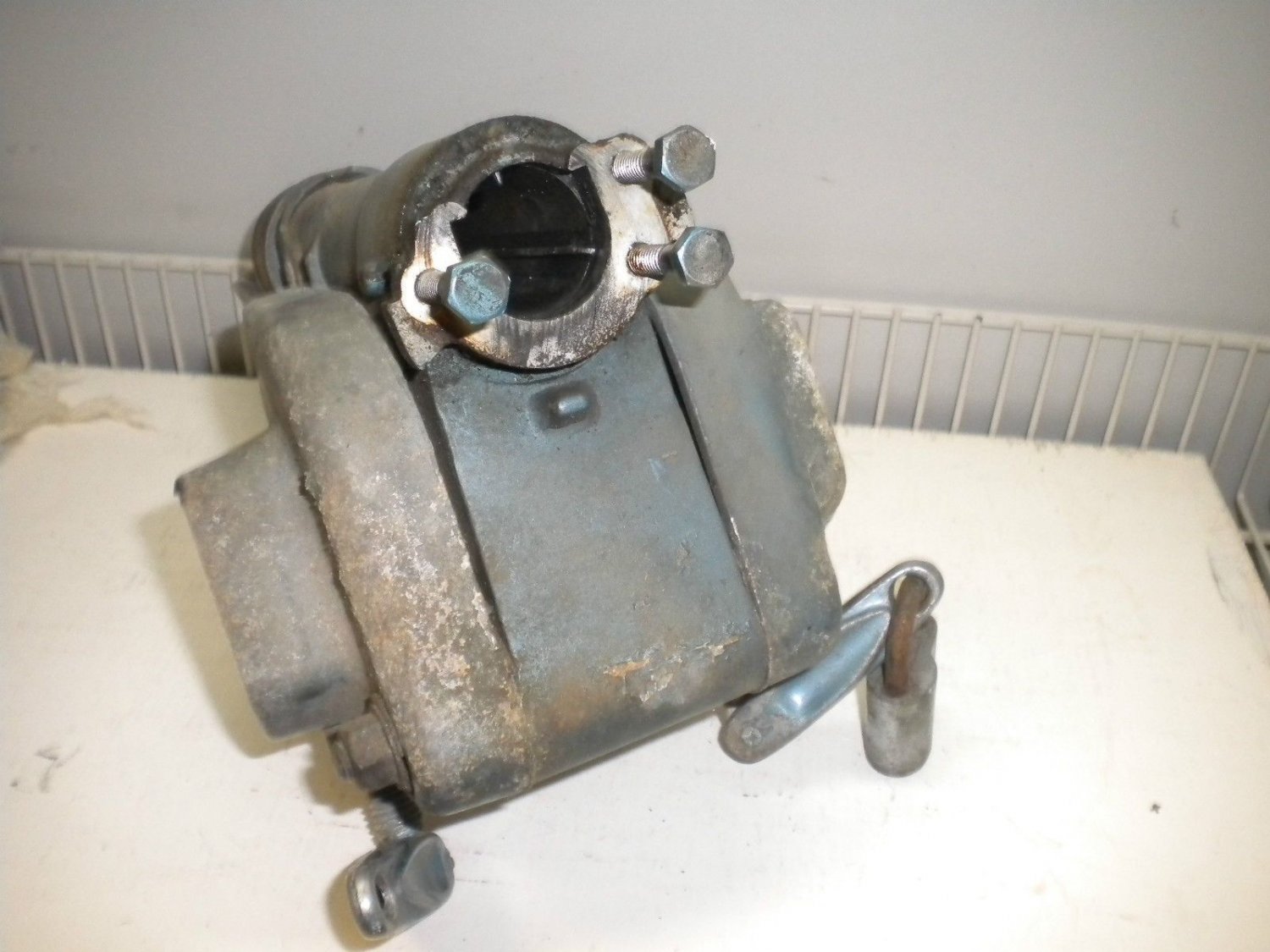 1955 Evinrude Fleetwin 7.5 Tilt assembly Boat Model 7518