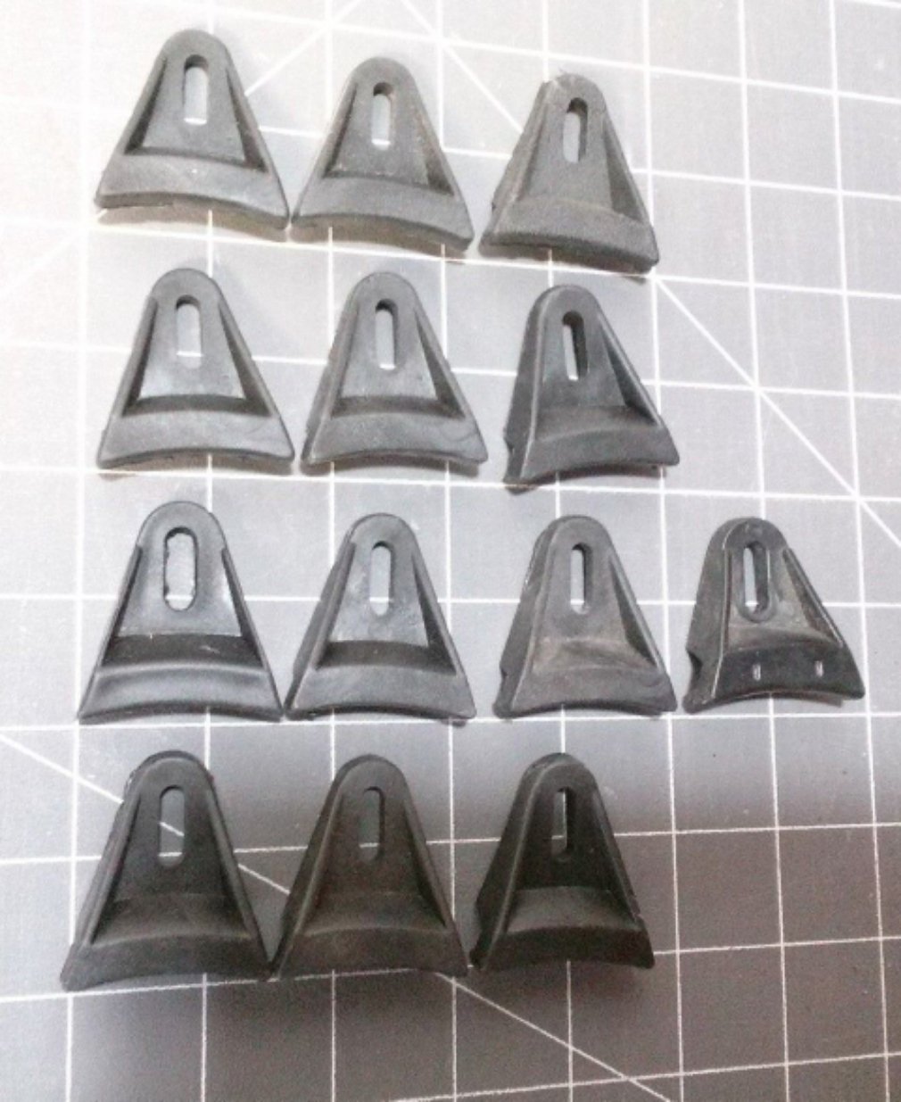 10 Lot Sub Woofer Speaker Grill Clips Subwoofer Clamps Grille Mixed Pieces