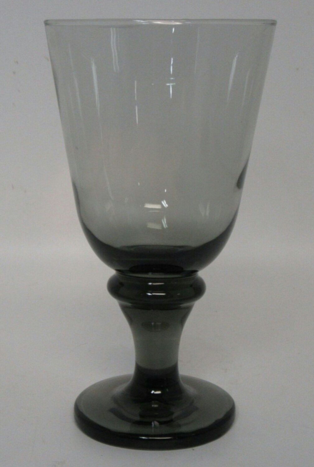 Libbey Nova Black Water Goblet 7" Tall