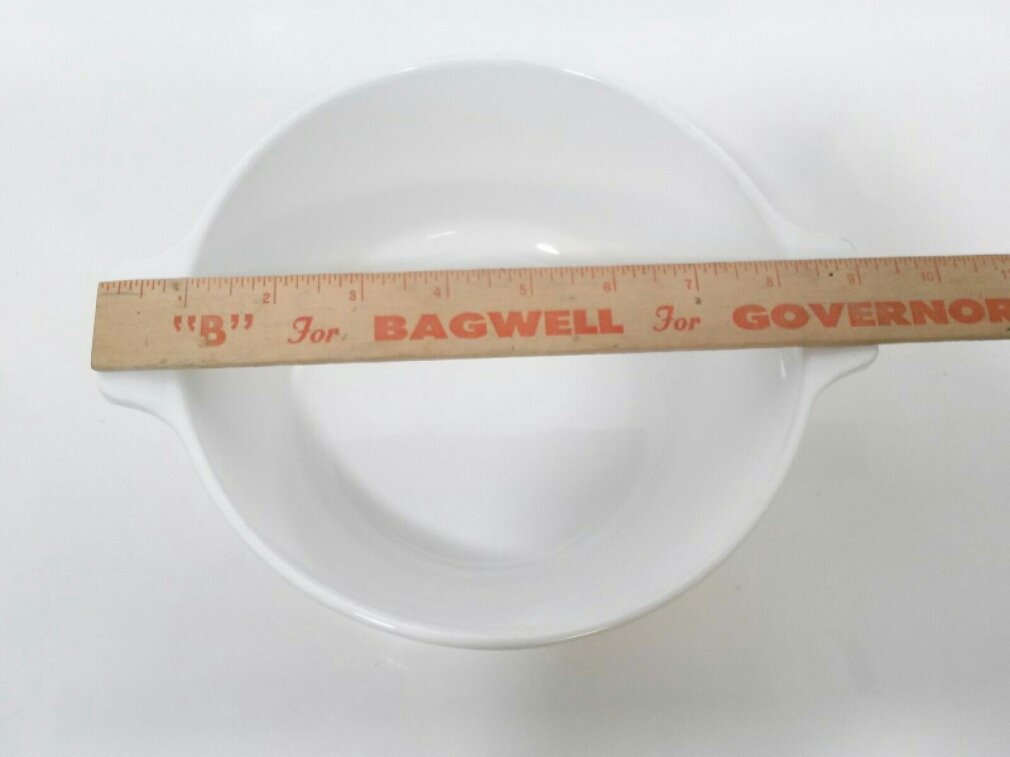 Corning Ware B-1 3/4 Buffet Server 1 3/4 Quart Casserole Base, White