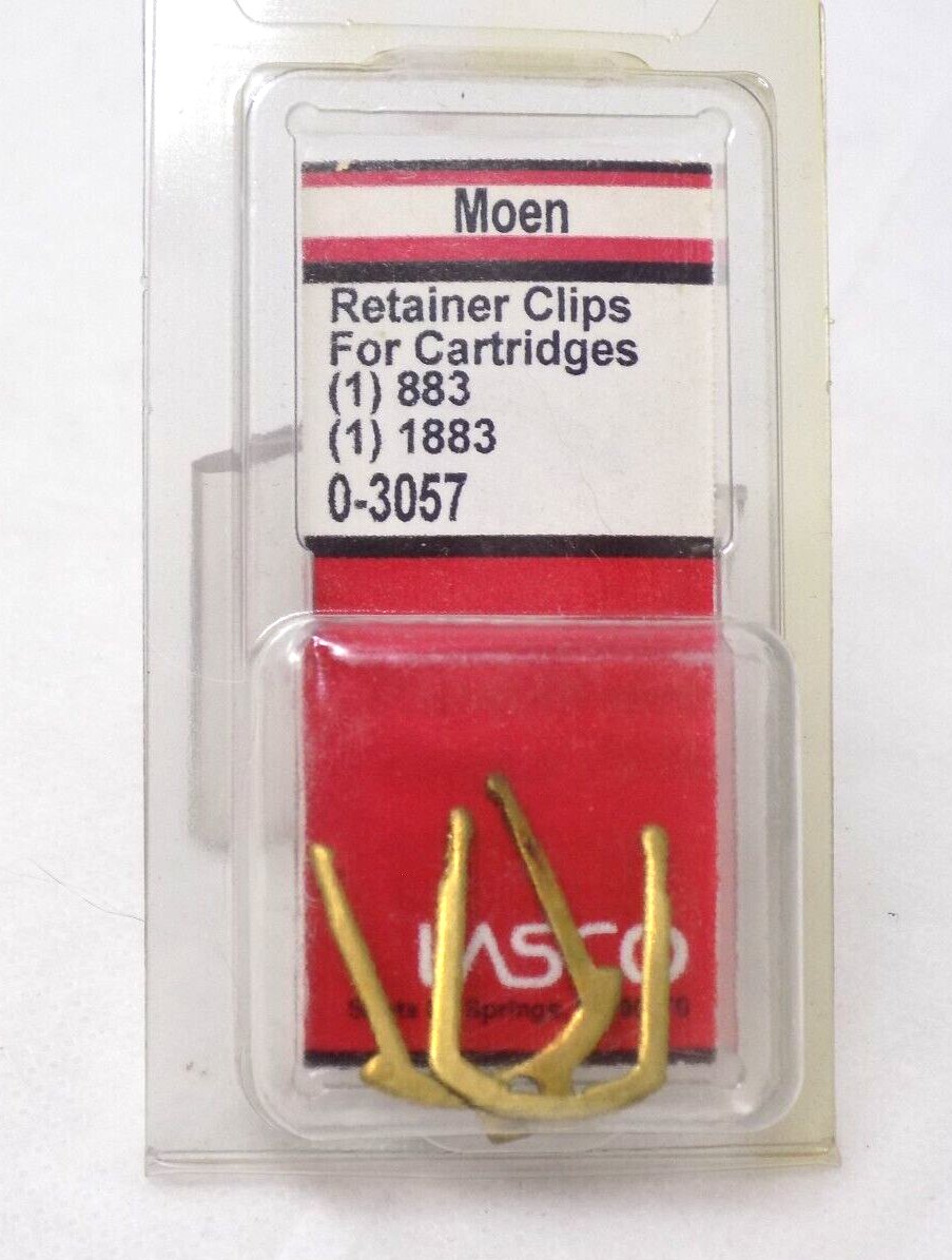 Moen Retainer Clips for Cartridges 1 883 & 11883 Lasco MPN 0