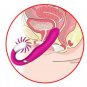 Tongue Licking Clitoris Vibrating Stimulator