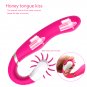 Tongue Licking Clitoris Vibrating Stimulator