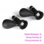 2pcs Vibrator Nipple Sucker