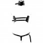 Leather Spike Body Harness Bra