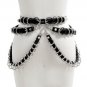 Stylish Handcrafted Punk Hardcore Gothic Metal Body Belt