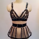 Handcrafted Sexy Heavy Duty Set 6 (Bra & Belt Skirt)