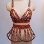 Handcrafted Sexy Heavy Duty Set 6 (Bra & Belt Skirt)