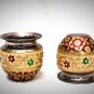 Stainless Steel Meenakari Print Water Pot/Lota