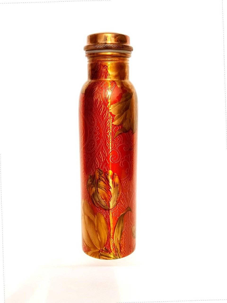 Printed Copper ayurvedic Water Bottle