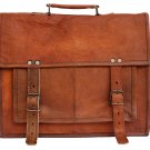 Vintage Leather Laptop Messenger Bag