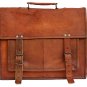 Vintage Leather Laptop Messenger Bag