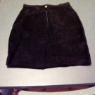 Black Suede Skirt