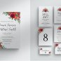 Wedding Invitation package templates PSD format