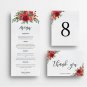 Wedding Invitation package templates PSD format