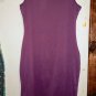 Purple Sleeveless Asymmetrical Dress