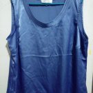 Light Blue Sleeveless Blouse Top