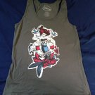 Disney The Little Mermaid Cotton Grey Tank Top Disney The Little Mermaid Cotton Grey Tank Top