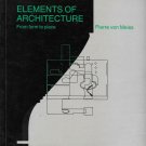 Elements of Architecture: From form to place by Pierre Von Meiss