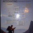 Financial & Managerial Accounting: Information for Decisions 6th Edition