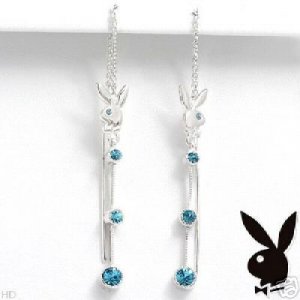 Darling Playboy Dangle Earrings NEW