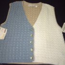 NWT's Delia McKain Sweater Vest sz M $39.00