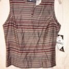 NWT's Sag Harbor Sleeveless Top sz 6