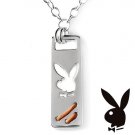 Playboy Pendant Stainless Steel New!