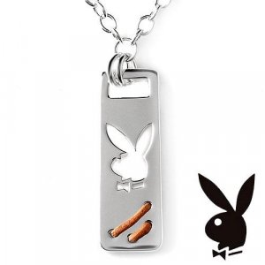 Playboy Pendant Stainless Steel New!