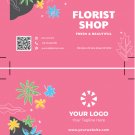 Organic Leaves Shape Plant Business Card Template AI PDF PSD & EPS formats