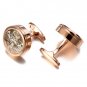 High quality Movement Tourbillon Cufflinks For Men