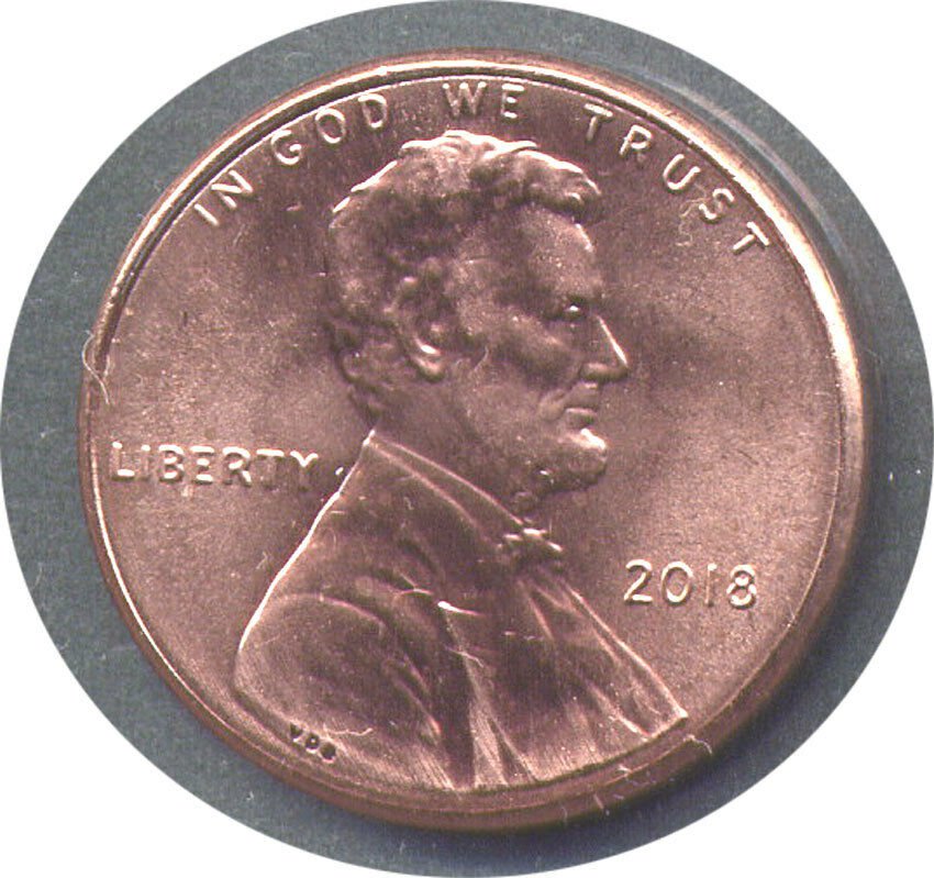 2018-P Lincoln Shield Cent, Doubled Die Obverse, DDO - GEM BU