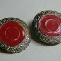 Vintage Clip-On Earring Lot, 7 Diff Pairs
