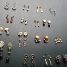 Vintage Earring Lot of 16 Pairs, Assorted Screw Back & Clip On Styles