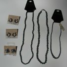 Erwin Gray Faux Pearl Necklace & Earring Set, 3 Diff Sets