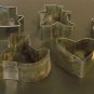 Cookie Cutters: Gingerbread House Teddy Bear Dog Cat etc. - 7 Diff. Vintage