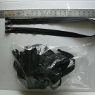 22- Black YKK 41" # 4.5 Double Ended, Zipper Lot, w/ Pewter Color Pulls