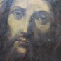 FROM XVI-XVII CENTURIES - IMMORTAL CHRIST WITH THORN CROWN. OIL ON COPPER. BAROQUE