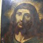 FROM XVI-XVII CENTURIES - IMMORTAL CHRIST WITH THORN CROWN. OIL ON COPPER. BAROQUE