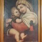 MATERNITY - ITALY - XVII-XVIII CENTURIES - OIL ON CANVAS.