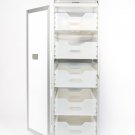 4 New plastic atlas airline equipment drawers